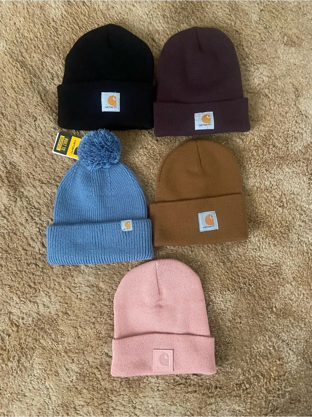 Carhartt beanie set